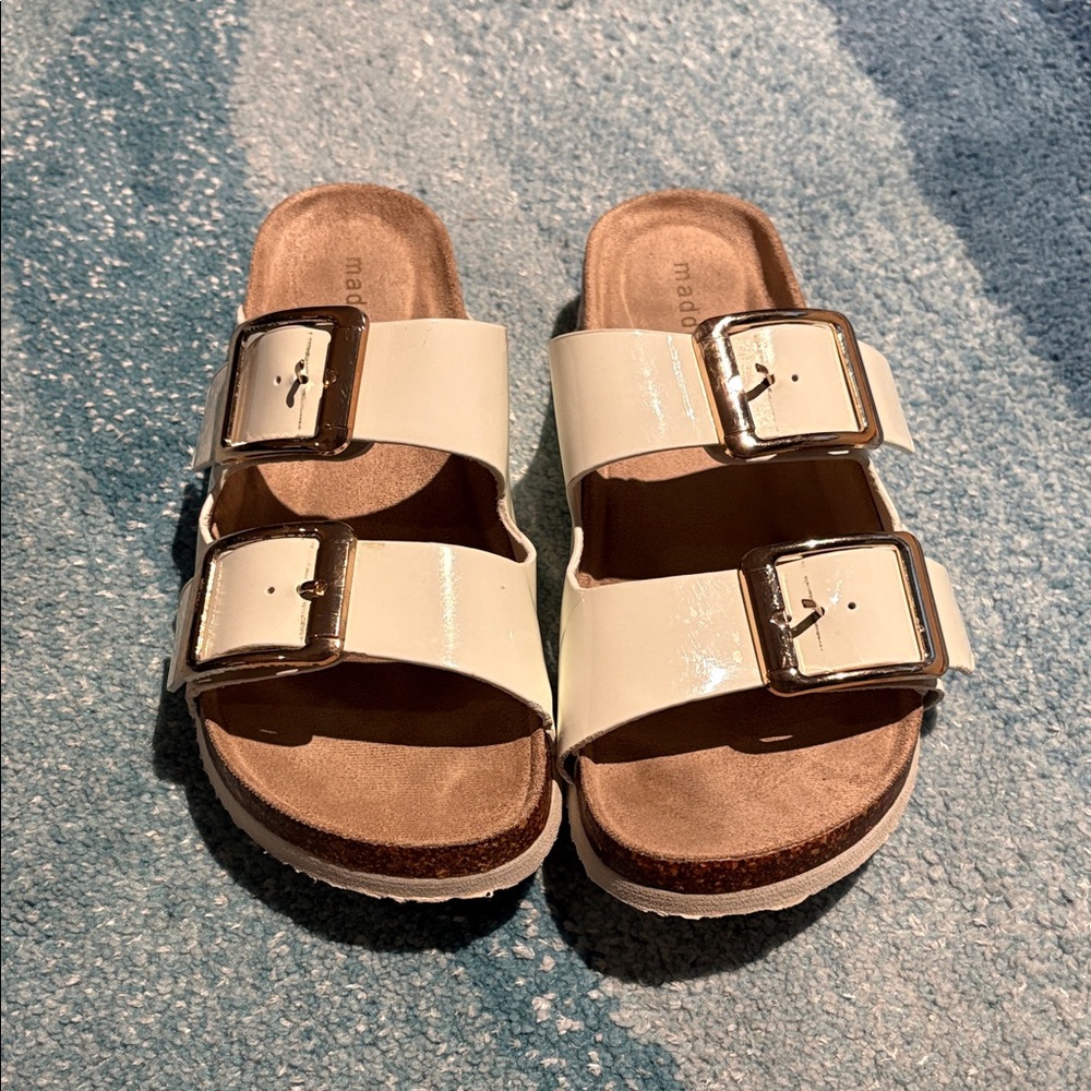 Madden Girl Slide Sandals, Sz 6
